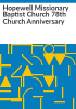 Hopewell_Missionary_Baptist_Church_78th_church_anniversary