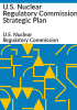 U_S__Nuclear_Regulatory_Commission_strategic_plan