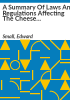 A_summary_of_laws_and_regulations_affecting_the_cheese_industry