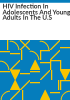 HIV_infection_in_adolescents_and_young_adults_in_the_U_S