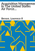 Acquisition_management_in_the_United_States_Air_Force_and_its_predecessors