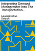 Integrating_demand_management_into_the_transportation_planning_process