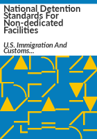 National_detention_standards_for_non-dedicated_facilities