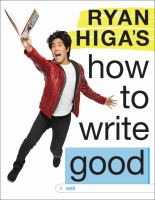 Ryan_Higa_s_How_to_write_good