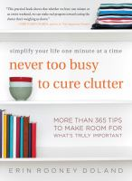 Never_too_busy_to_cure_clutter