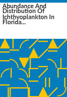 Abundance_and_distribution_of_ichthyoplankton_in_Florida_Bay_and_adjacent_waters