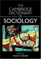 The_Cambridge_dictionary_of_sociology