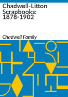Chadwell-Litton_scrapbooks