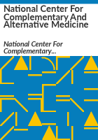 National_Center_for_Complementary_and_Alternative_Medicine