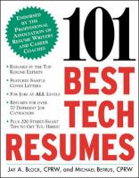 101_best_tech_resumes
