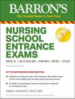 Barron_s_nursing_school_entrance_exams
